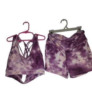 shosho Sports Bra & Shorts Medium